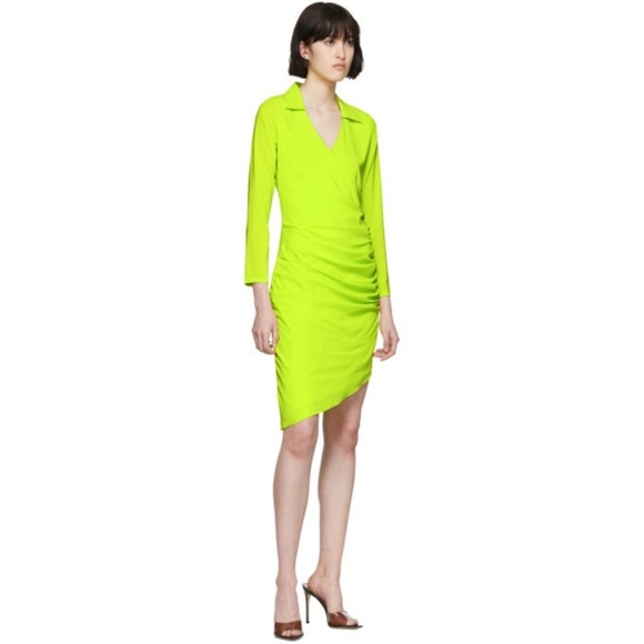 Miaou | Green Vanessa Wrap Dress size M NWOT - Picture 1 of 4